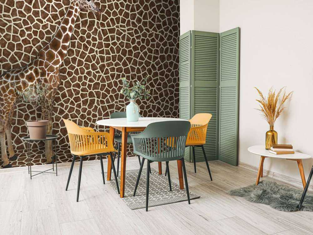 Zakamuflowana żyrafa