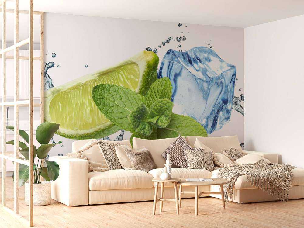 Woda rozpryskowa z miętą i wapnem