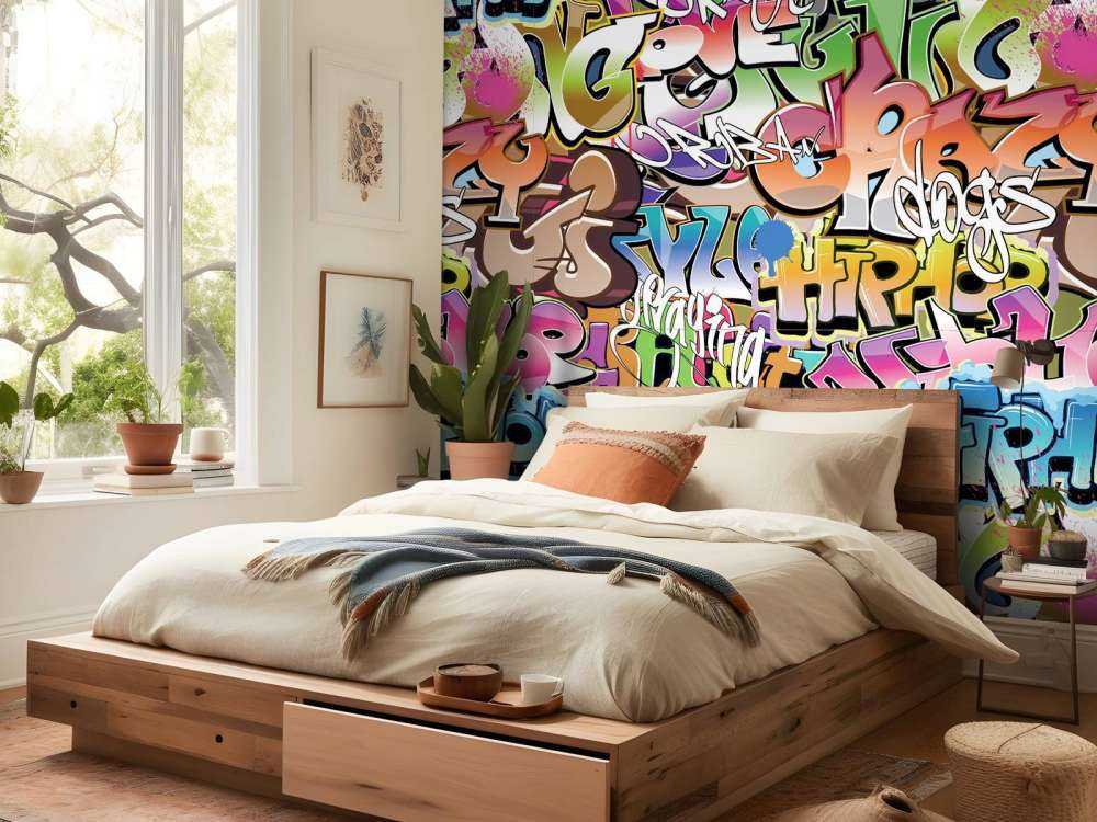 Szalone graffiti