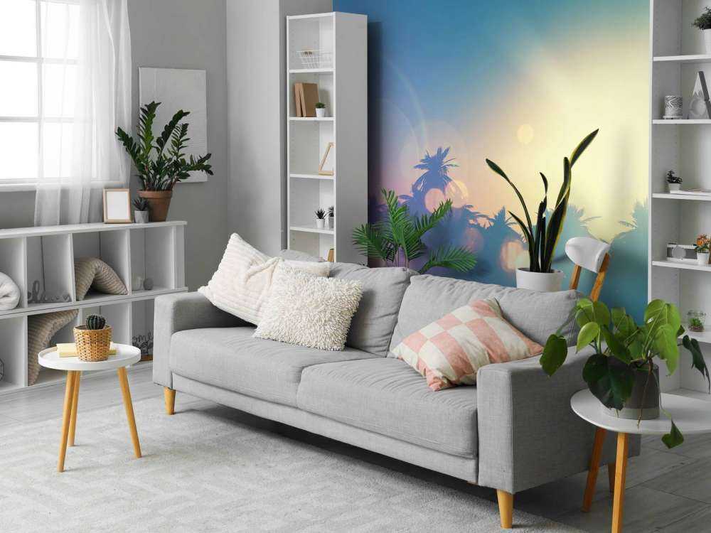 Palmy z efektem retro