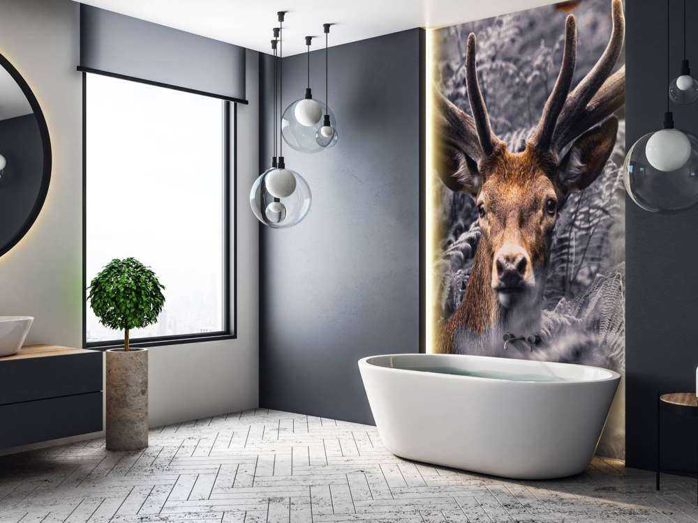 Zbliżenie na jelenia