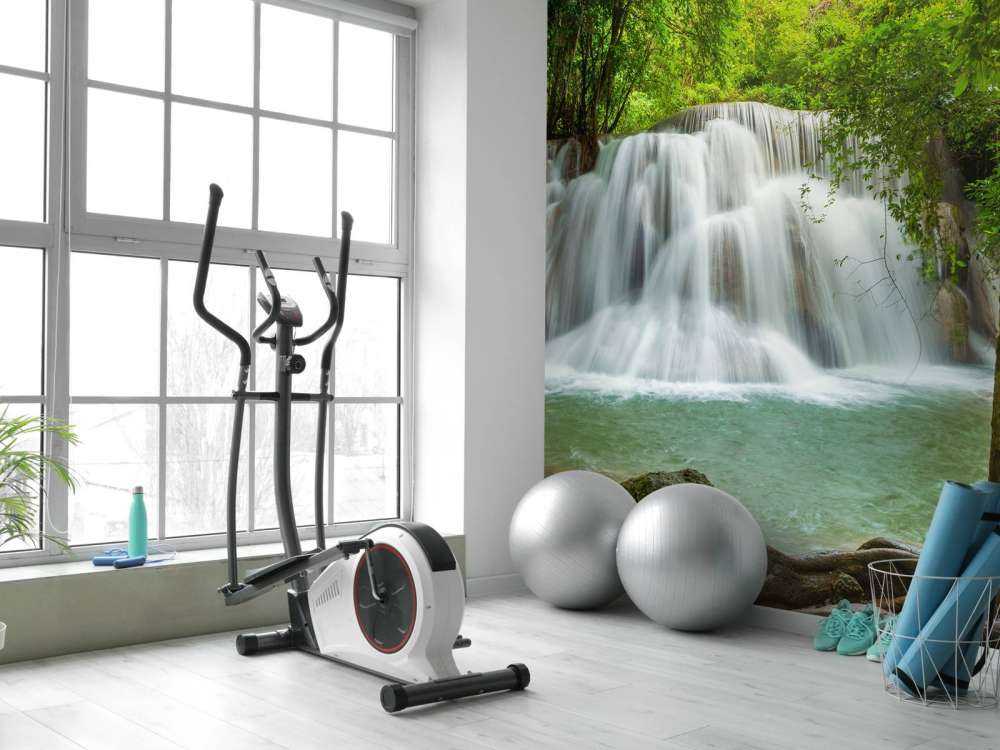 Zapierający dech w piersiach wodospad