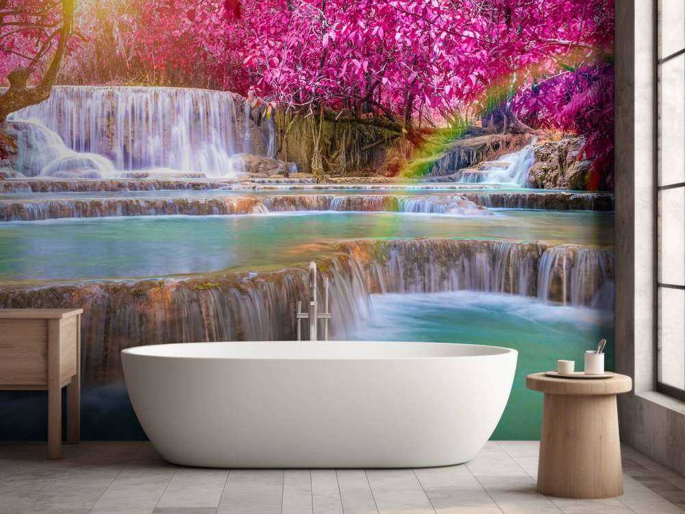 Wodospady w dżungli