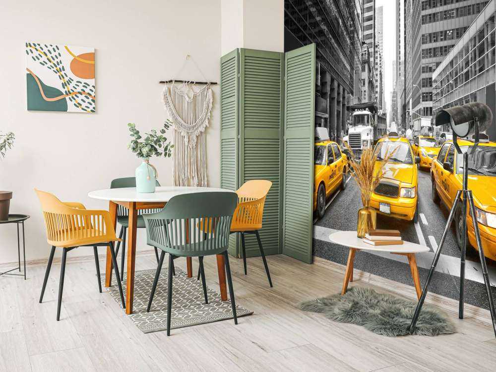 Żółte taksówki w Nowym Jorku