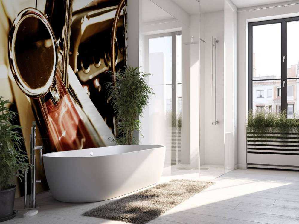 Czerwony, klasyczny samochód