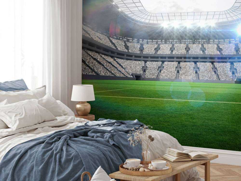 Stadion z otwartym dachem