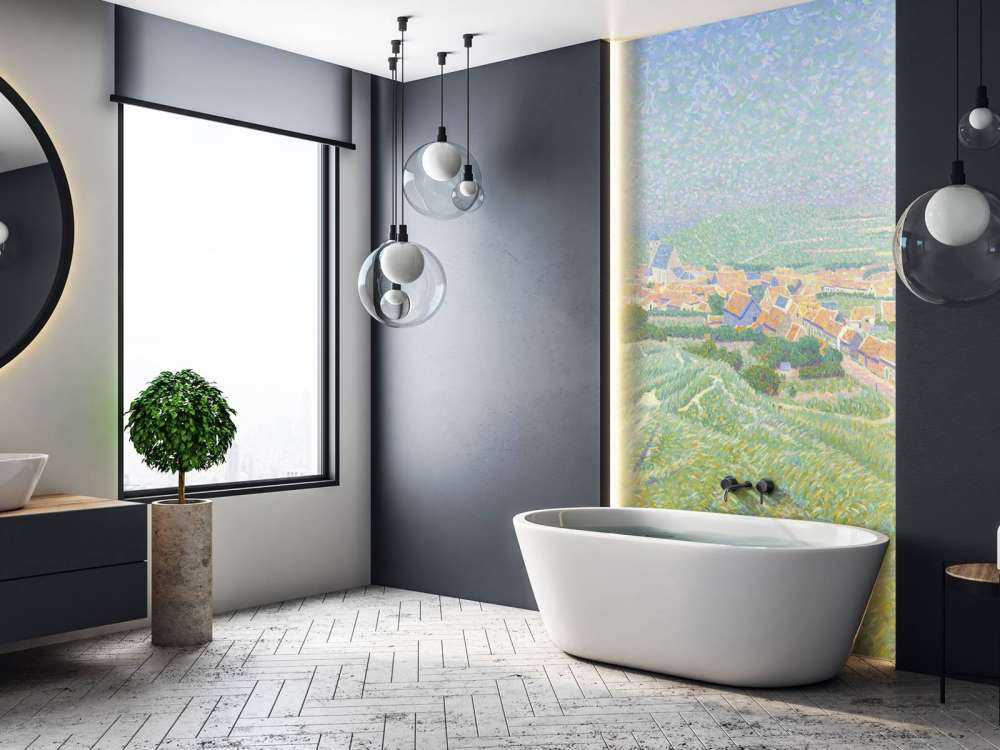 Widok na wieś Zoutelande