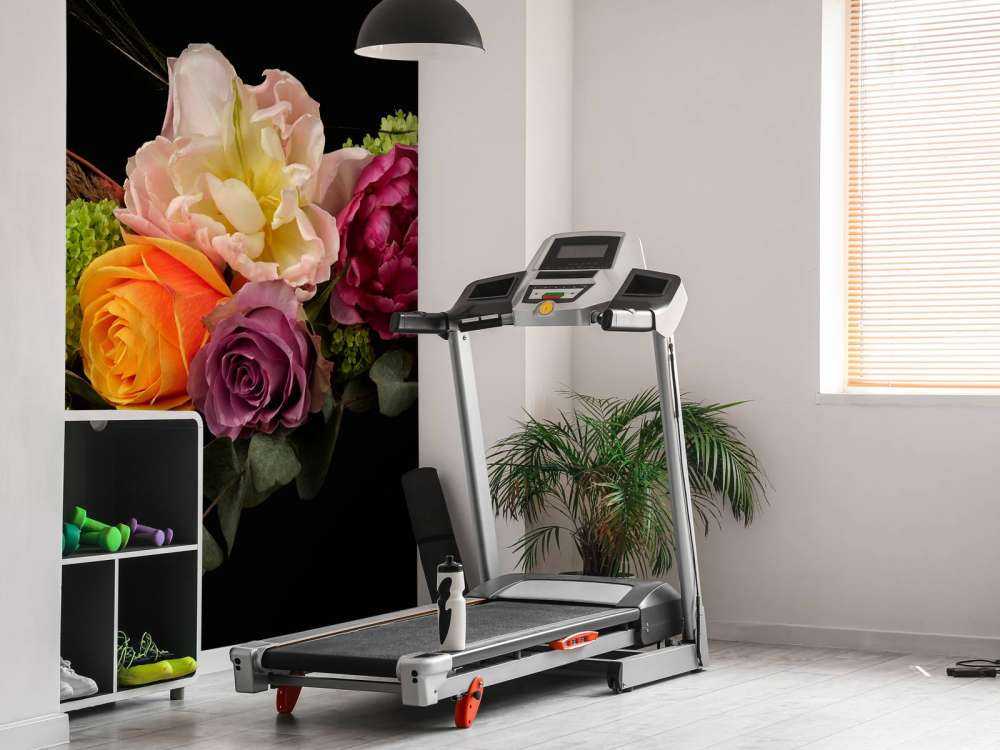 Wianek z kwiatów z piór