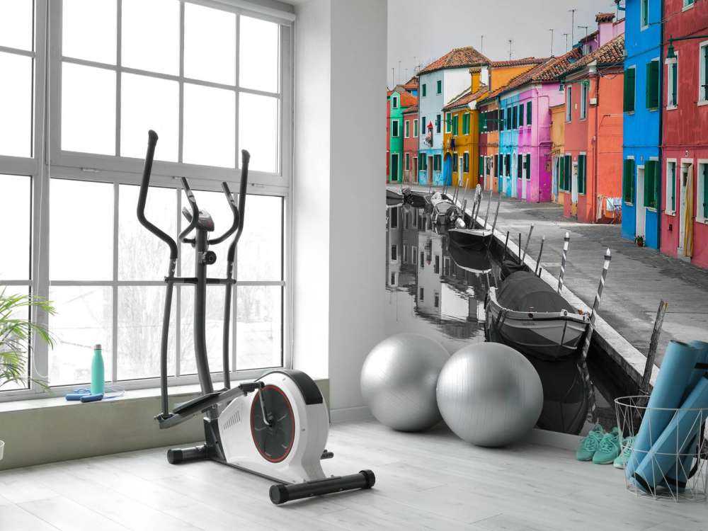 Kolorowe domy rybaków