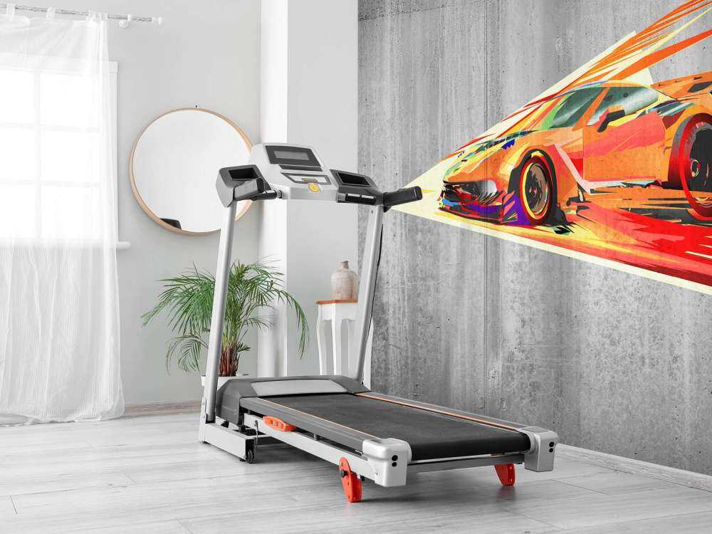 Samochód wyścigowy z graffiti