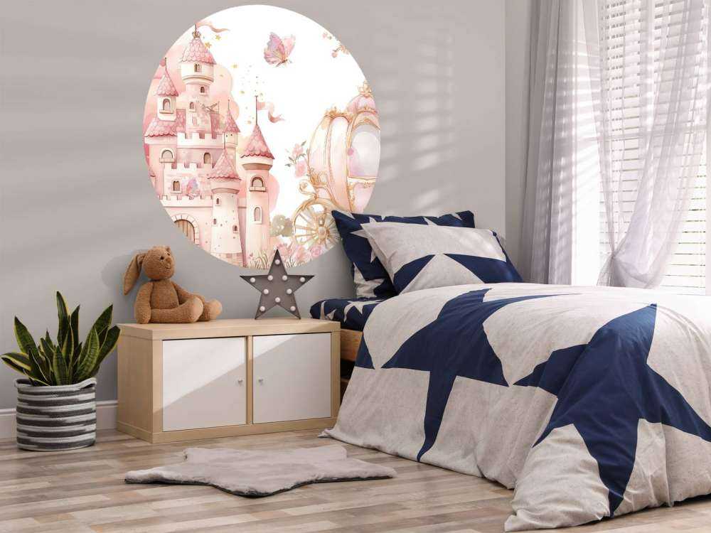 Zamek bajkowy i różana kareta