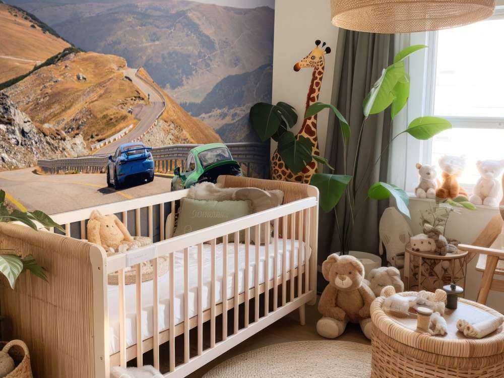 Skręcająca trasa przez góry