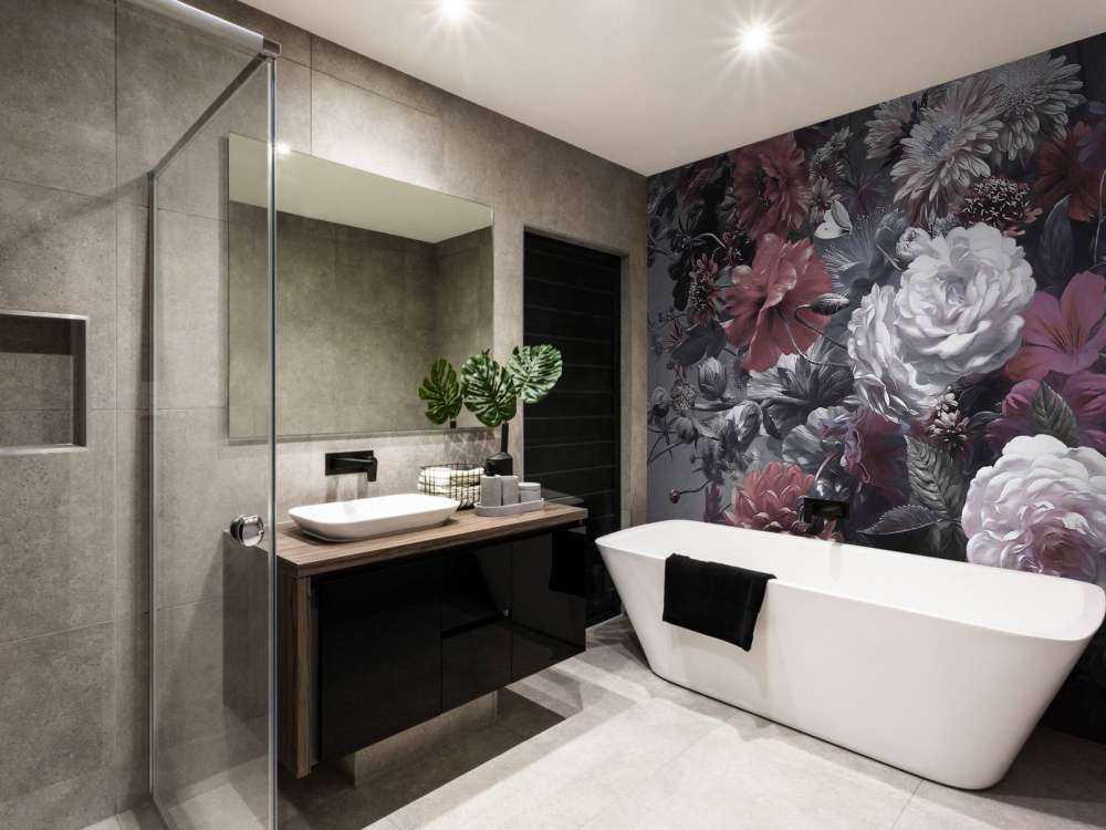 Duży bukiet z czerwonymi makami