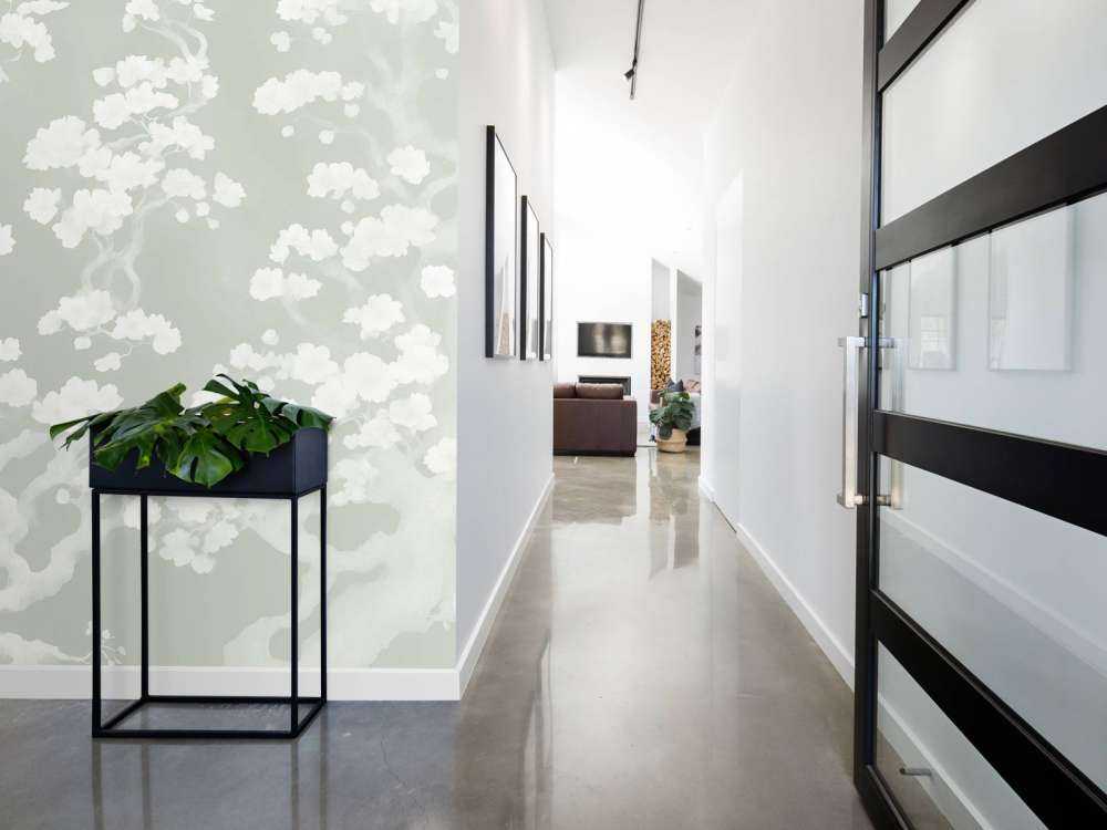 Cudowny kwitnący las - zielony