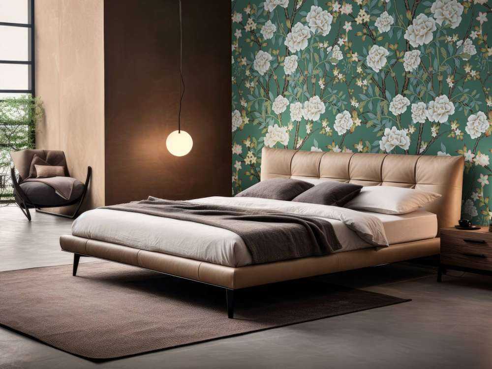 Piwonie na zielonym tle