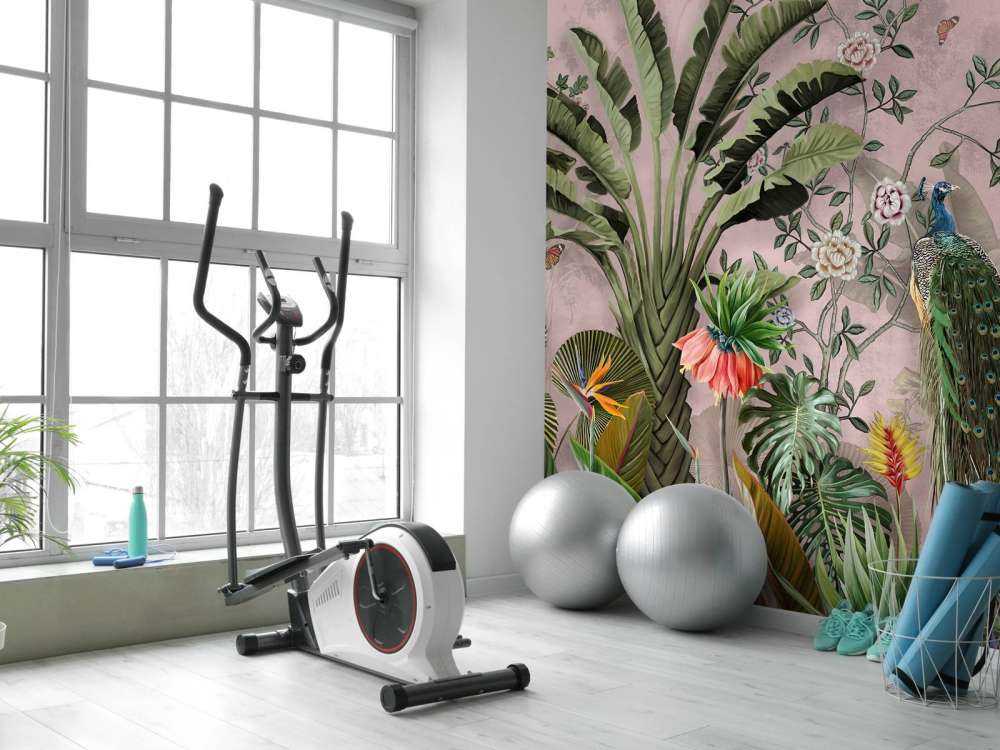 Paw w Tropikalnym Pięknie