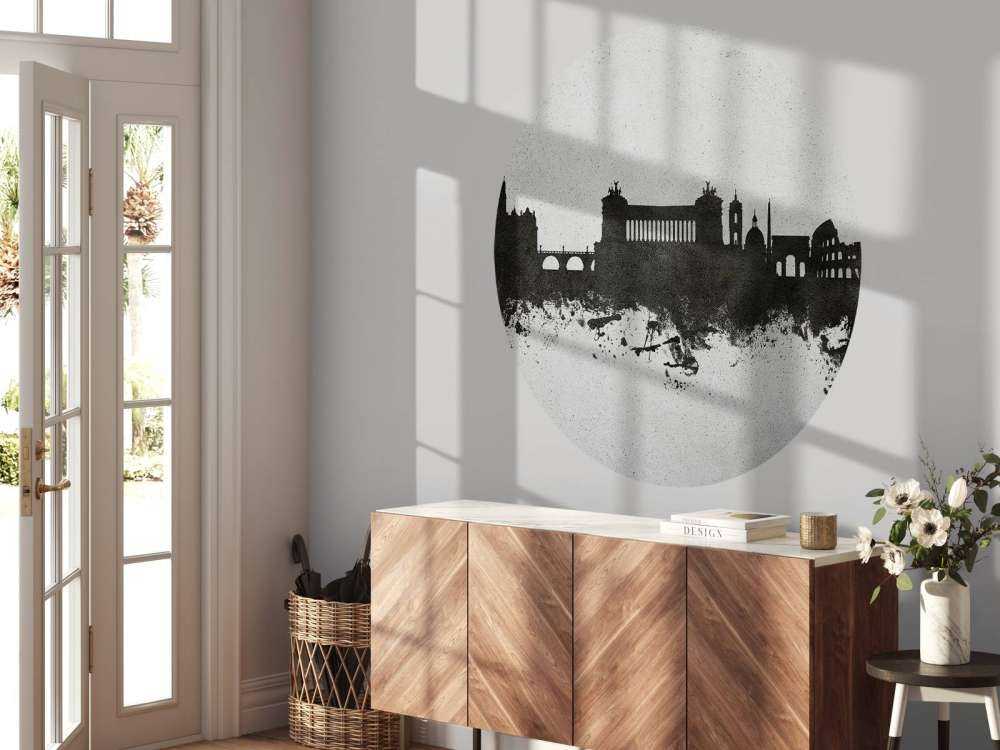 Akwarela panorama, Rzym