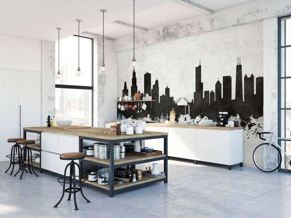 Akwarela panorama, Chicago