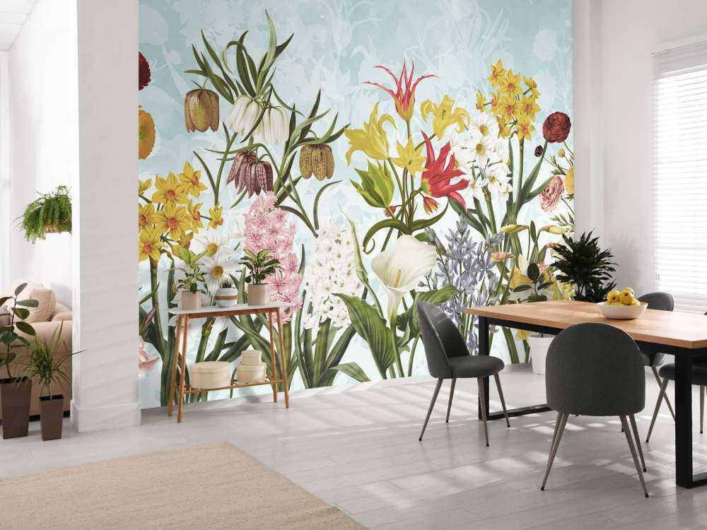 Wiosenne Kwiaty - Delikatna Morska Bryza