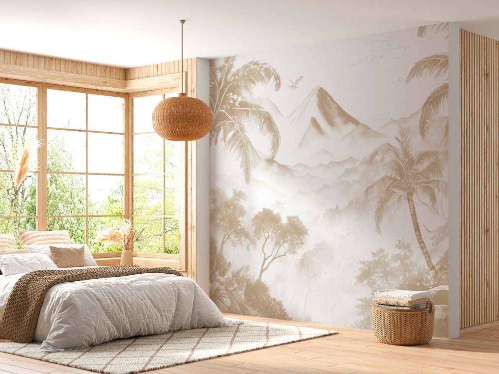 Świt na Wulkanicznej Wyspie, taupe