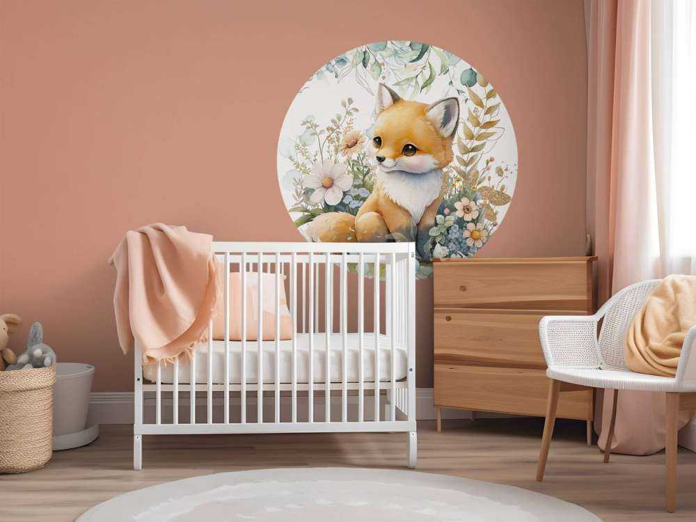 Młode z miętowymi i złotymi liśćmi