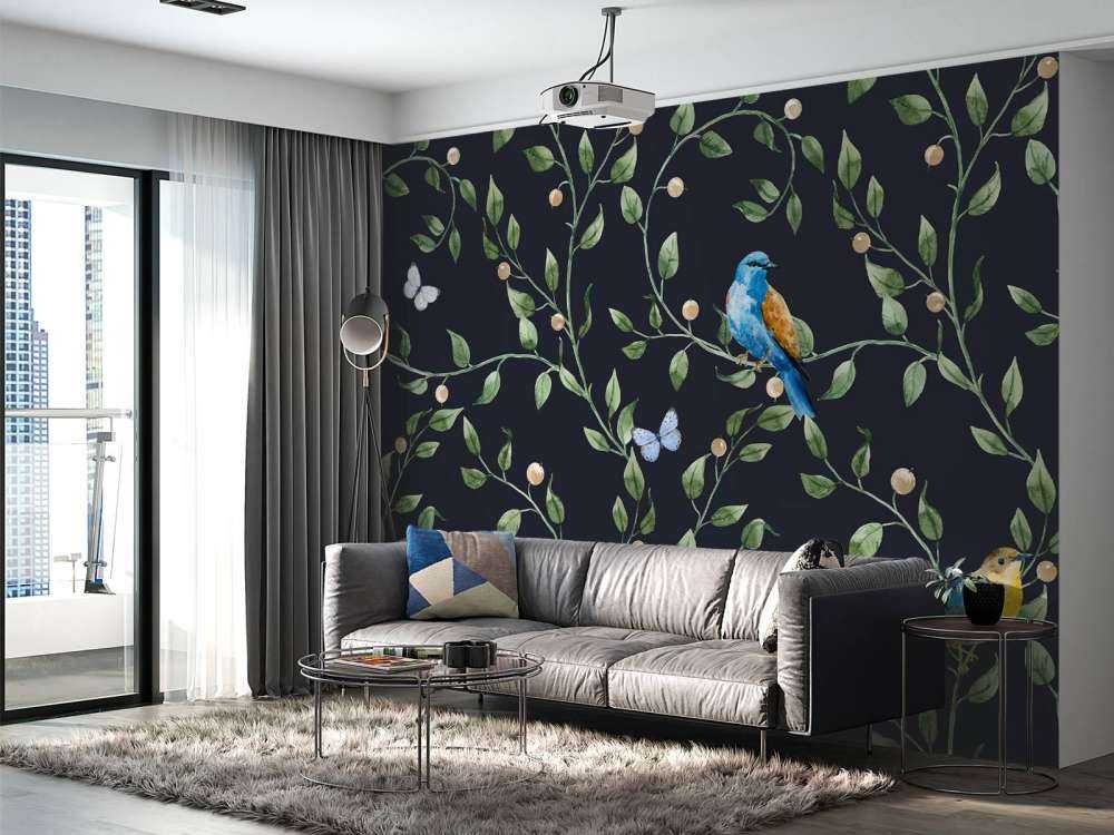 Nocny ogród Śpiew ptaków