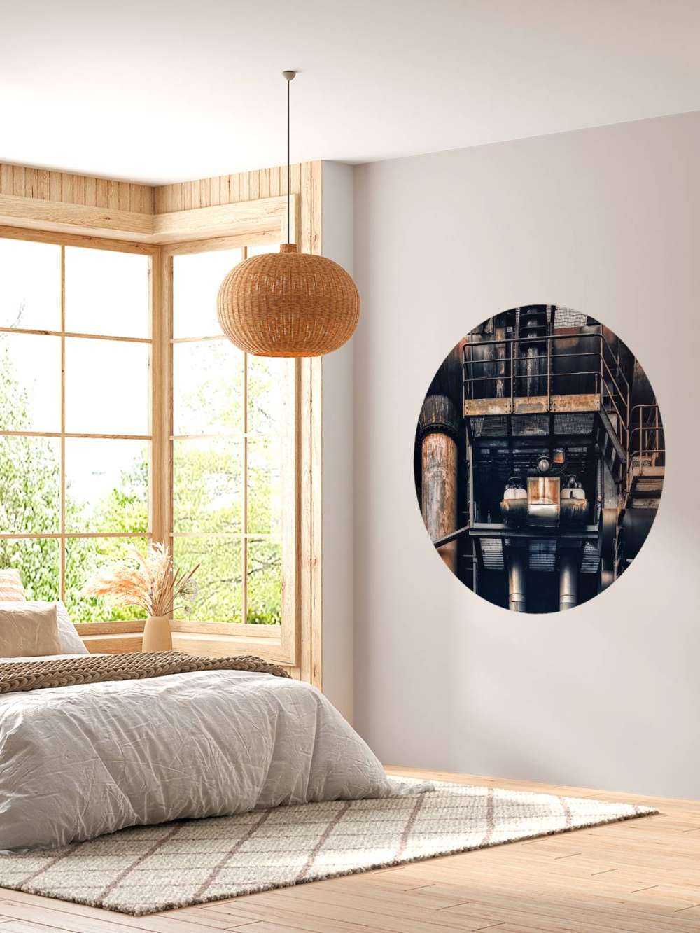 Rury w starej fabryce