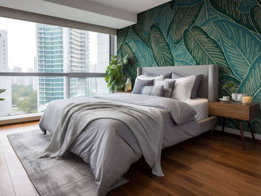 Złoty rozszczepiony liść