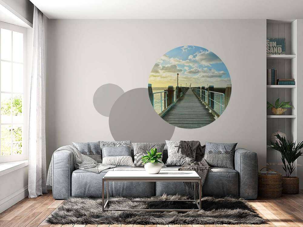 Rusztowania na wybrzeżu