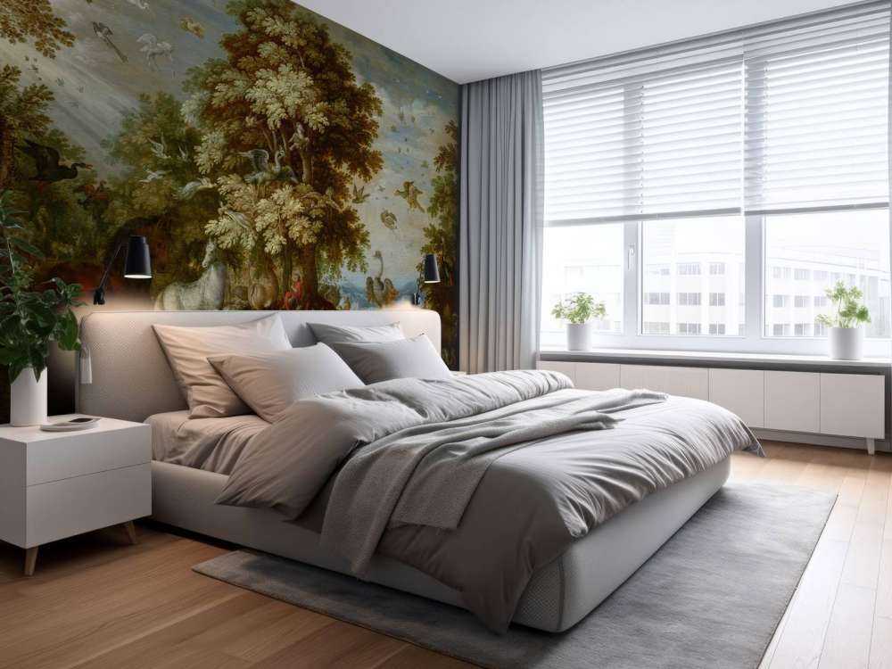 Orfeusz oczarowuje zwierzęta swoją muzyką