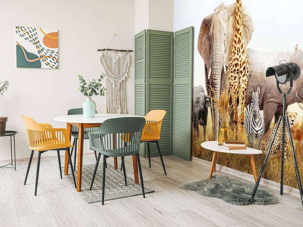 Zwierzę ta na sawannie