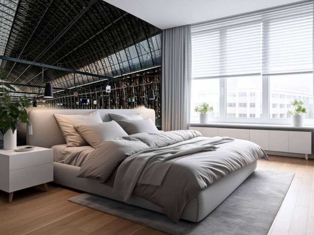 Wczesnym rankiem na stacji