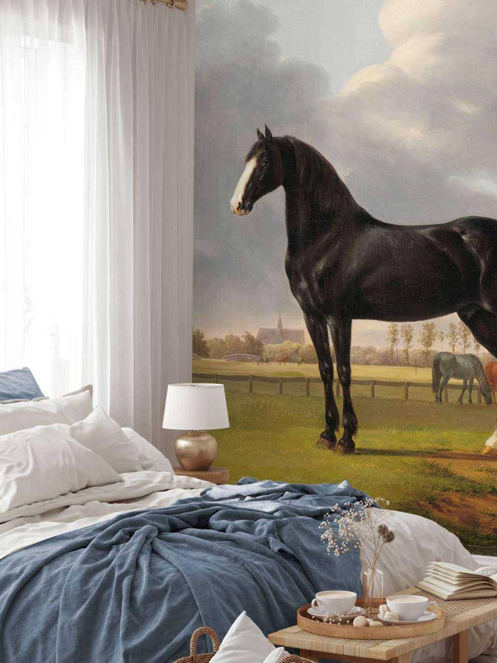 Fototapetowy koń. Szuflada hardwaru De Vlugge