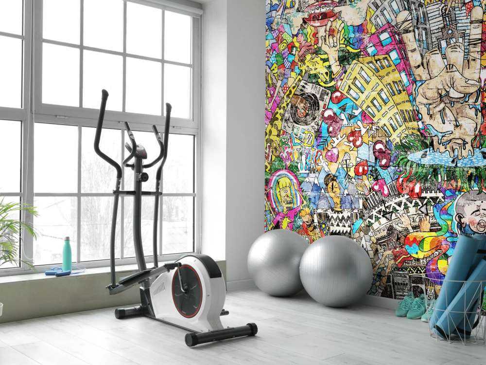 Graffiti gwar i hałas