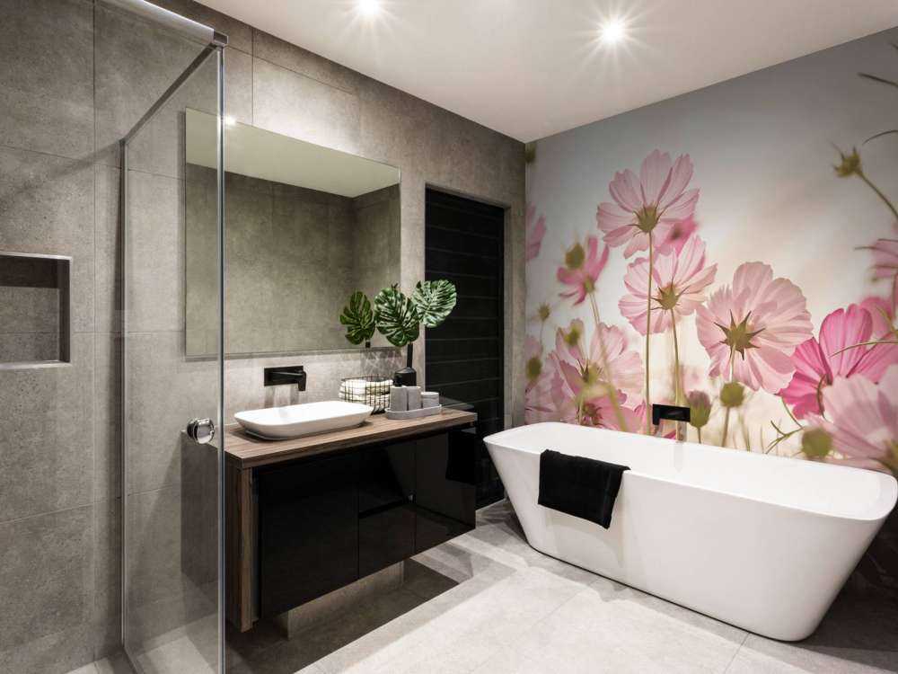 Piękny ogródek kwiatowy