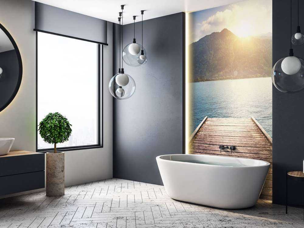 Rusztowanie do jeziora