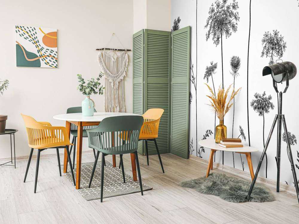 Trybula leśna w czerni i bieli