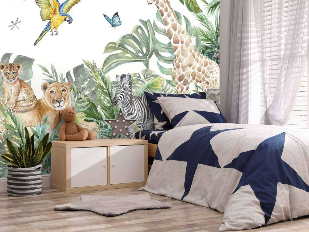 Dzikie zwierzęta w dżungli