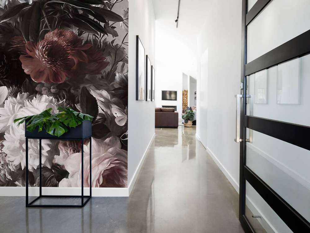 Duży bukiet z anemonami różowymi