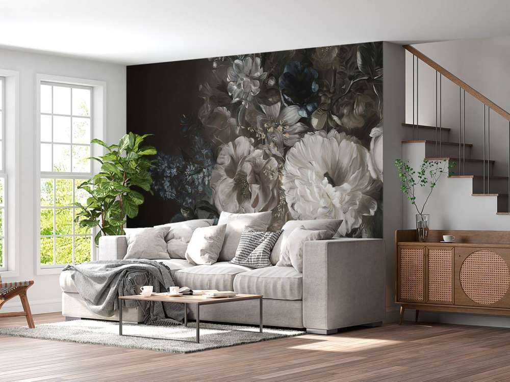 Bukiet z białym bzem