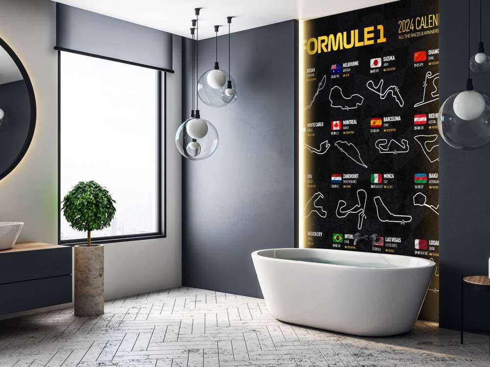 Formuła 1 2024 - Mapa zwycięzców