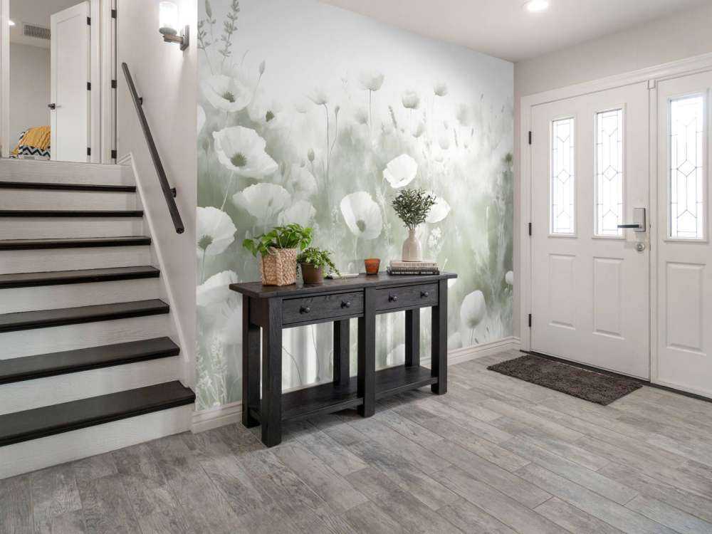 Taniec dzikich kwiatów - zielony