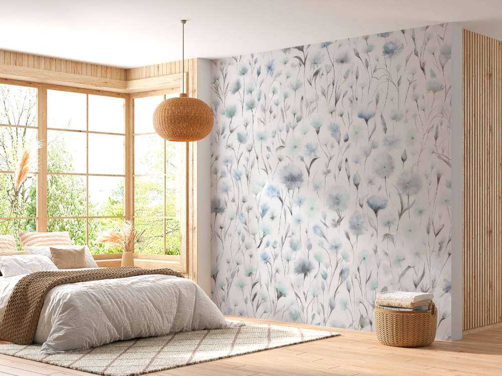 Chabry i trawy polne Niebieskie