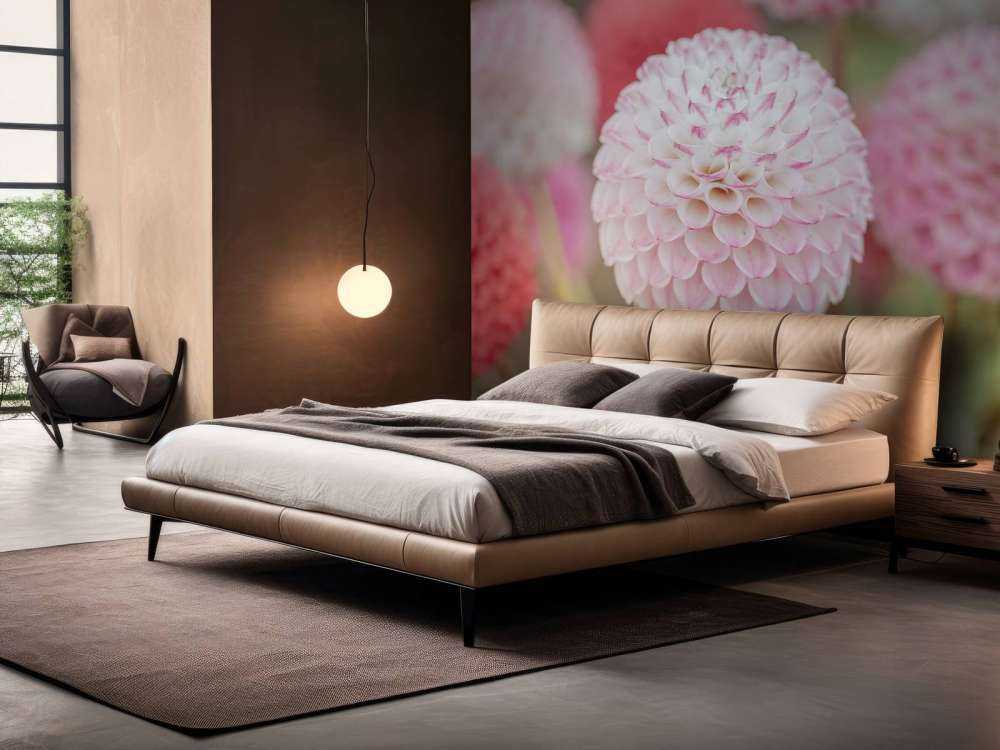 Różowe kwiaty dalii