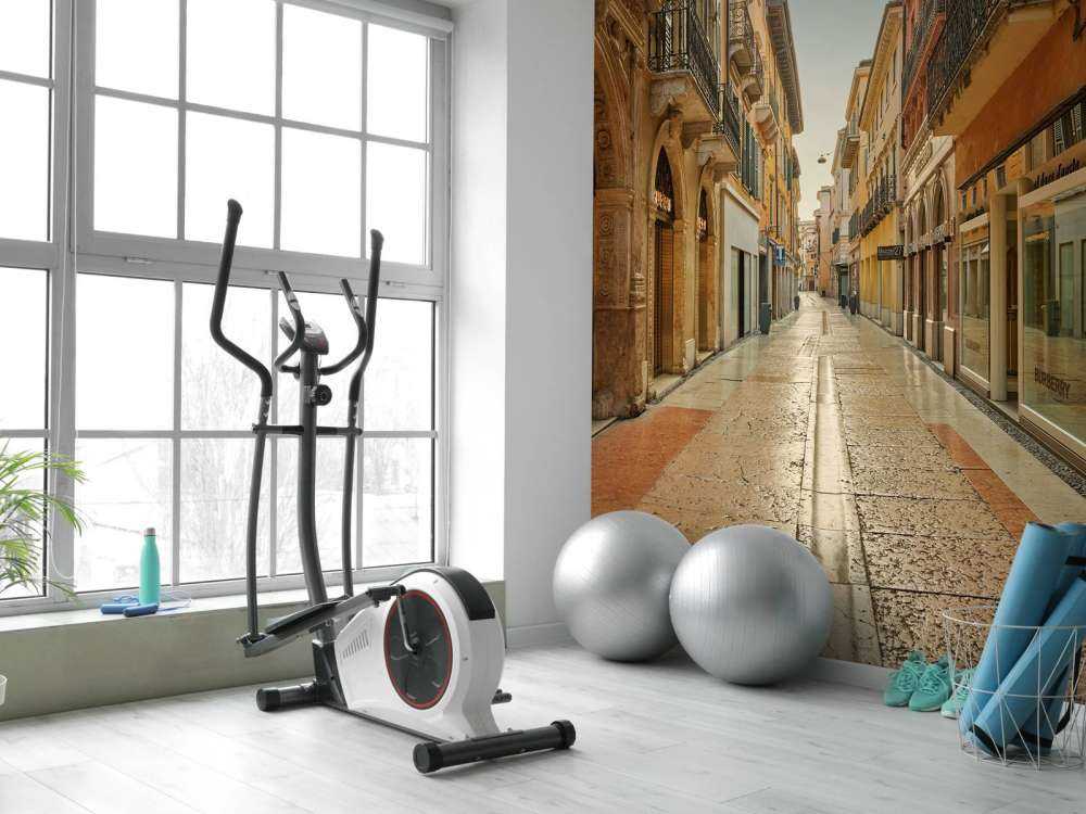 Ulica handlowa we Włoszech