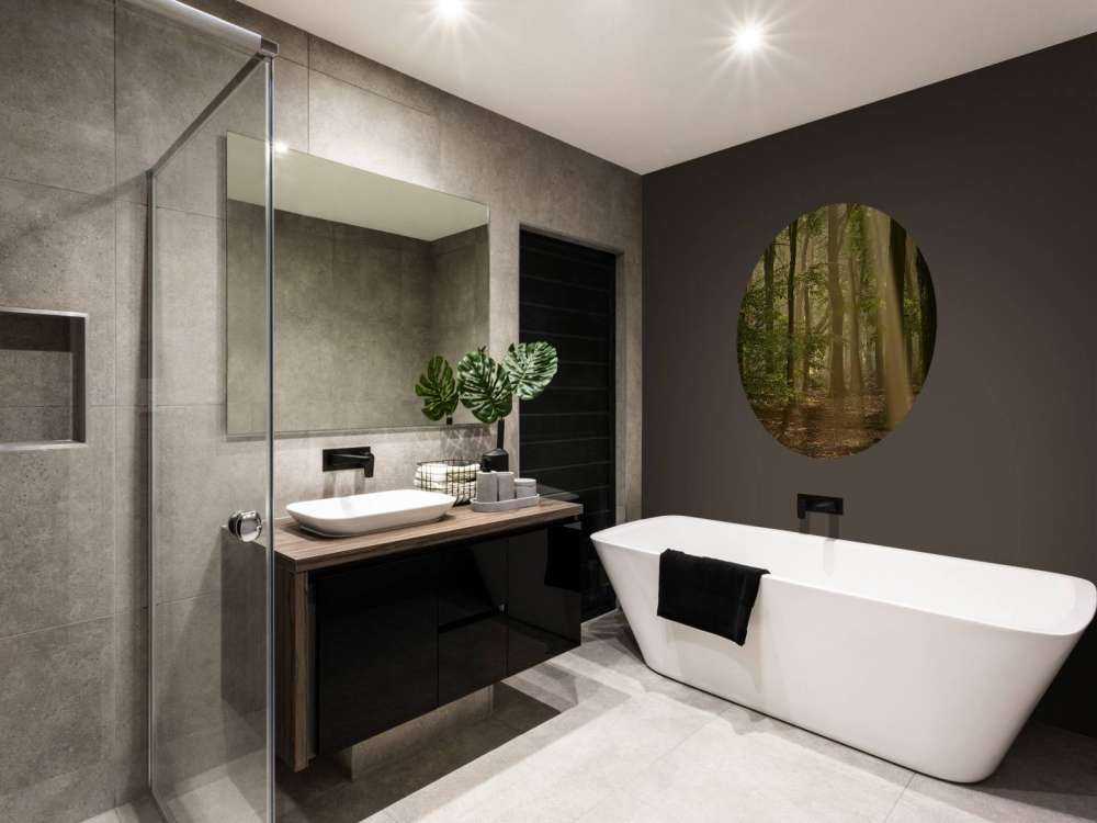 Stary las z osłonami przeciwsłonecznymi