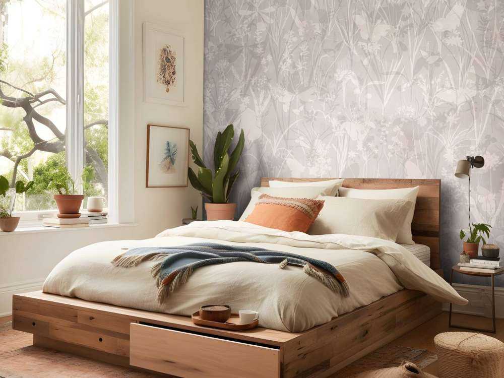 Herbals and Butterflies Double Silhuet 1