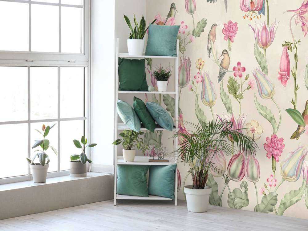 Wiosenna Symfonia Kolibrów - Elegancja Blush Cream