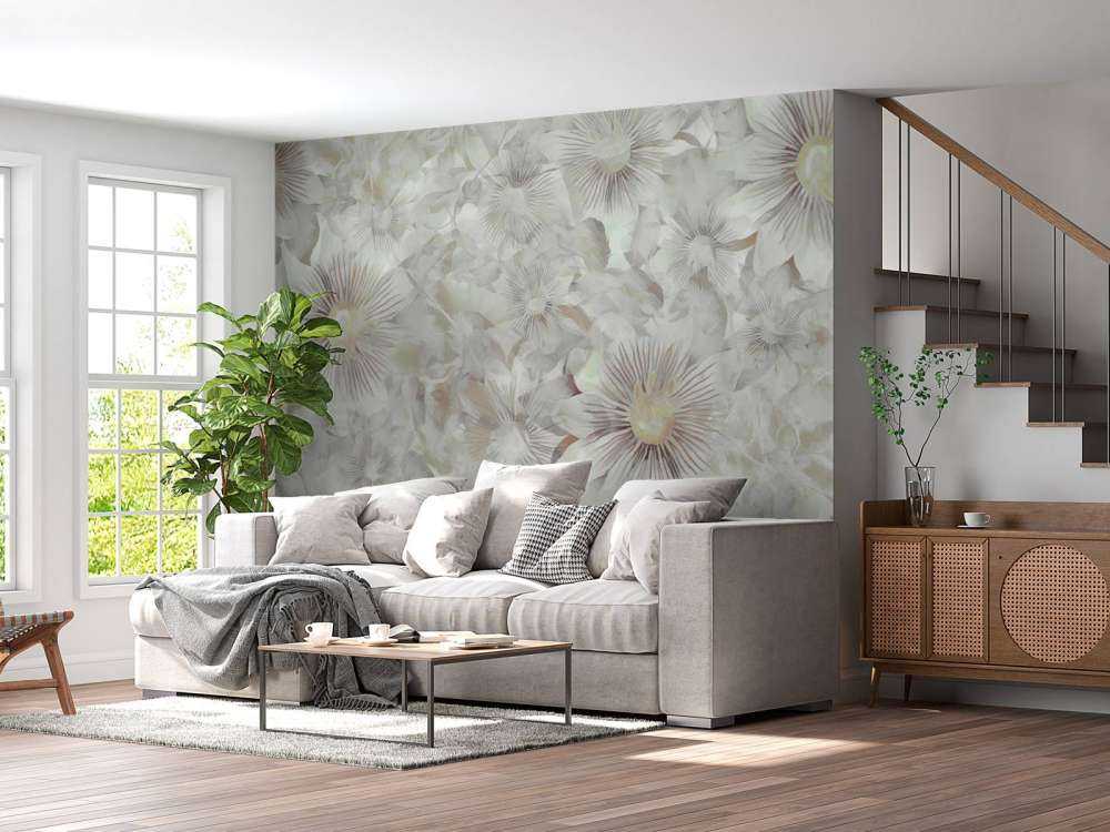 Elegancja Akwareli Botanicznej Mglista Szarość