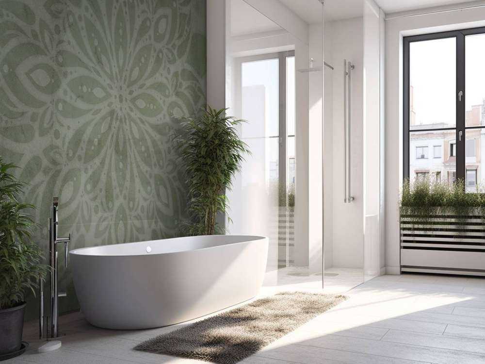 Mandala Green Vintage